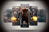 Kratos god of war ascension 5 Pcs Wall Canvas -  - TheLedHeroes