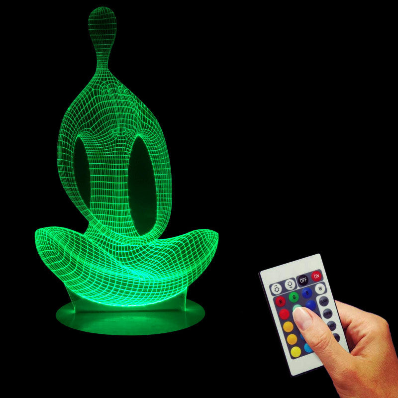 Yoga 3D LED LAMP -  - TheLedHeroes