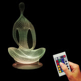 Yoga 3D LED LAMP -  - TheLedHeroes