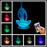 Yoga 3D LED LAMP -  - TheLedHeroes