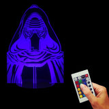 Star Wars Kylo Ren Dark Side 3D LED LAMP -  - TheLedHeroes