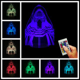 Star Wars Kylo Ren Dark Side 3D LED LAMP -  - TheLedHeroes