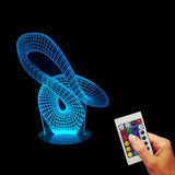 Discoloration Geometric 3D LED LAMP -  - TheLedHeroes