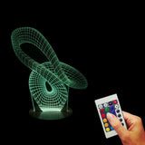 Discoloration Geometric 3D LED LAMP -  - TheLedHeroes