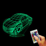 Motor Car Automobile 3D LED LAMP -  - TheLedHeroes