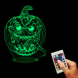 Pumpkins Monster 3D LED LAMP -  - TheLedHeroes