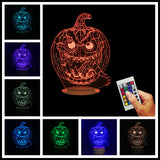 Pumpkins Monster 3D LED LAMP -  - TheLedHeroes