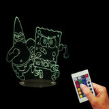 SpongeBob Patrick Star 3D LED LAMP -  - TheLedHeroes