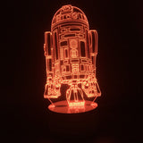 R2-D2 Episode 7 The Force Awakens 3D LED LAMP -  - TheLedHeroes