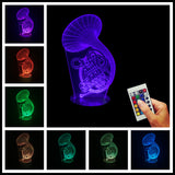 Musical Instruments 3D LED LAMP -  - TheLedHeroes