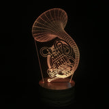 Musical Instruments 3D LED LAMP -  - TheLedHeroes