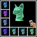 Cat Head 3D LED LAMP -  - TheLedHeroes