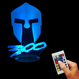 The 300 Spartans 3D LED LAMP -  - TheLedHeroes