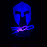 The 300 Spartans 3D LED LAMP -  - TheLedHeroes