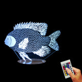 Paper-cut Fish 3D LED LAMP -  - TheLedHeroes