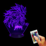 Dragon Ball Z Super Saiyan Goku 3D LED LAMP -  - TheLedHeroes
