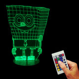 SpongeBob 3D LED LAMP -  - TheLedHeroes