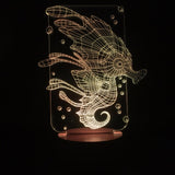 Sea Horse 3D LED LAMP -  - TheLedHeroes