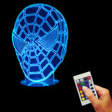 Avenger Member Spider Man 3D LED LAMP -  - TheLedHeroes