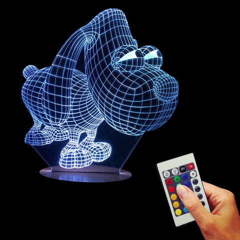 Robotic Dog Bulbing 3D LED LAMP -  - TheLedHeroes