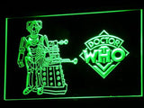 Doctor Who 3 LED Neon Sign Electrical - Green - TheLedHeroes