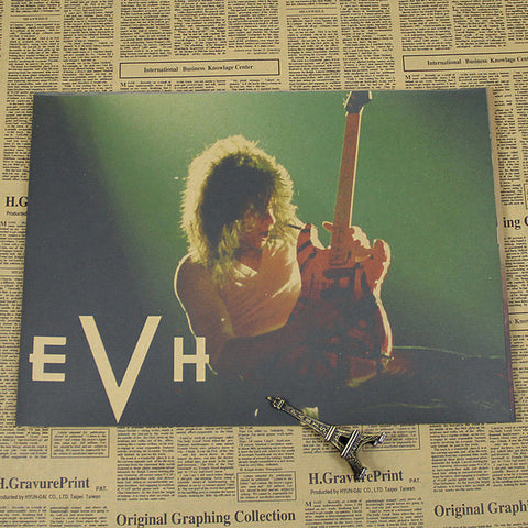 Van Halen Vintage Rock Band Poster -  - TheLedHeroes