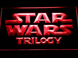 Star War Trilogy LED Neon Sign USB - Red - TheLedHeroes