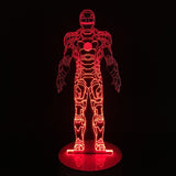 Iron Man Suit 3D LED LAMP -  - TheLedHeroes