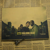 Vintage The Walking Dead Wall Poster - Coffee - TheLedHeroes