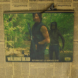 Vintage The Walking Dead Wall Poster - Chocolate - TheLedHeroes