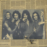 Van Halen Retro Rock Poster - 2 - TheLedHeroes