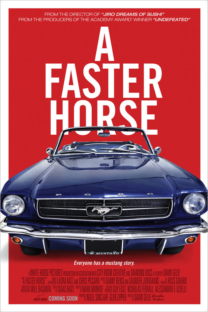 Ford Mustang a Faster Horse Poster -  - TheLedHeroes