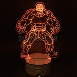 Hulk 3D LED LAMP -  - TheLedHeroes