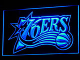 FREE Philadelphia 76ers LED Sign - Blue - TheLedHeroes