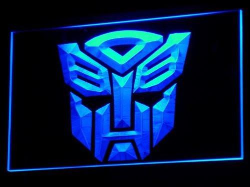 Transformers LED Neon Sign USB - Blue - TheLedHeroes
