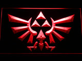 FREE Legend Of Zelda Triforce LED Sign - Red - TheLedHeroes