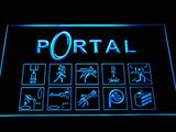 Portal LED Sign - Blue - TheLedHeroes