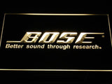 Bose Systems Speakers NR LED Neon Sign Electrical - Yellow - TheLedHeroes
