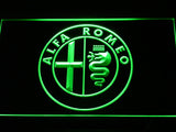 Alfa Romeo LED Sign - Green - TheLedHeroes