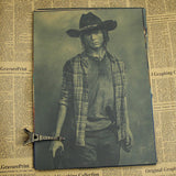 Vintage The Walking Dead Wall Poster - Brown - TheLedHeroes