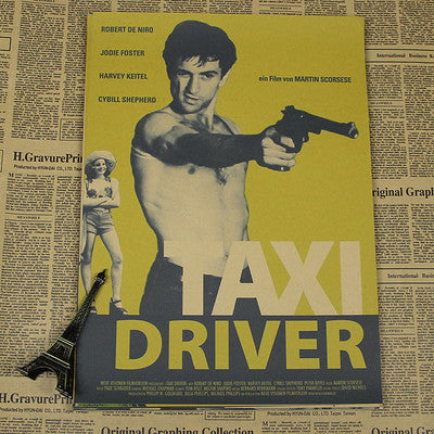 Taxi Driver Robert De Niro Wall Poster -  - TheLedHeroes