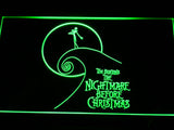Nightmare Before Christmas Jack LED Sign - Green - TheLedHeroes