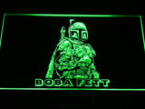 Star Wars Boba Fett LED Sign - Green - TheLedHeroes