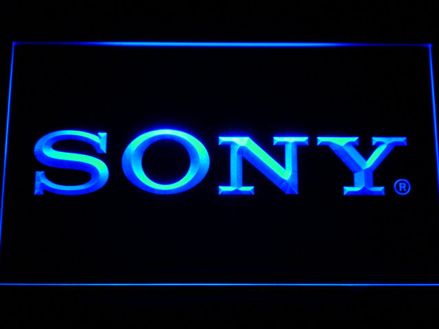 Sony LED Sign - Blue - TheLedHeroes