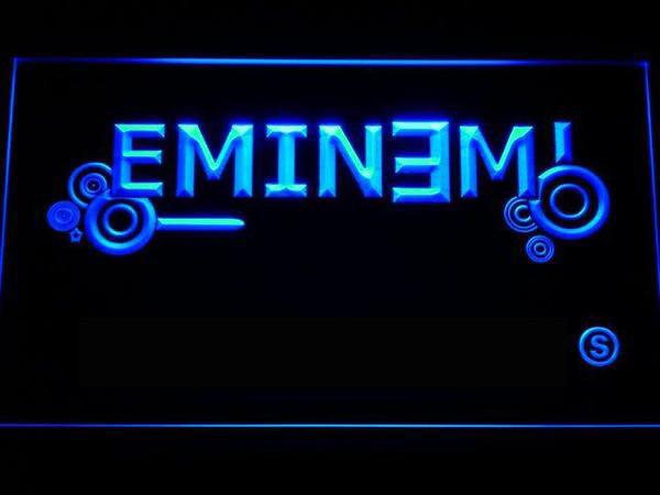 Eminem LED Neon Sign USB - Blue - TheLedHeroes
