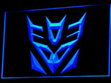 Transformers Robot LED Neon Sign Electrical - Blue - TheLedHeroes