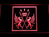Final Fantasy XI San d'Oria LED Neon Sign USB - Red - TheLedHeroes