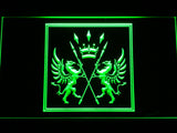 Final Fantasy XI San d' Oria LED Sign - Green - TheLedHeroes