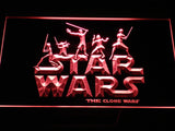 Star Wars The Clone Wars LED Sign - Red - TheLedHeroes