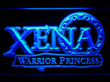 Xena Warrior Princess LED Sign - Blue - TheLedHeroes
